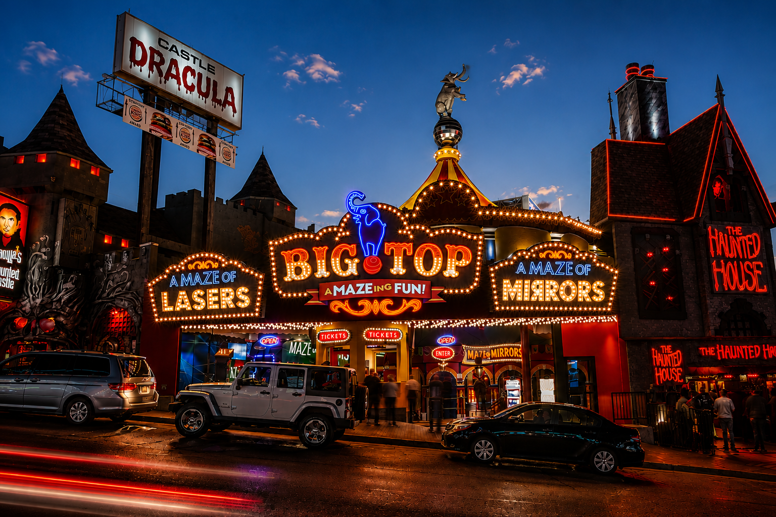 Big Top Mirror Maze